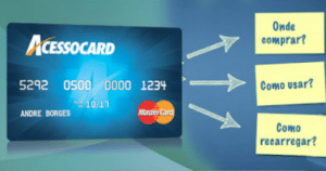 Como solicitar o cartão de crédito Acessocard mesmo negativado?